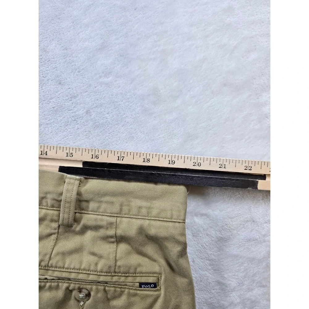 Polo Ralph Lauren Chino Shorts Mens 38 Tan Cotton Classic Fit 6